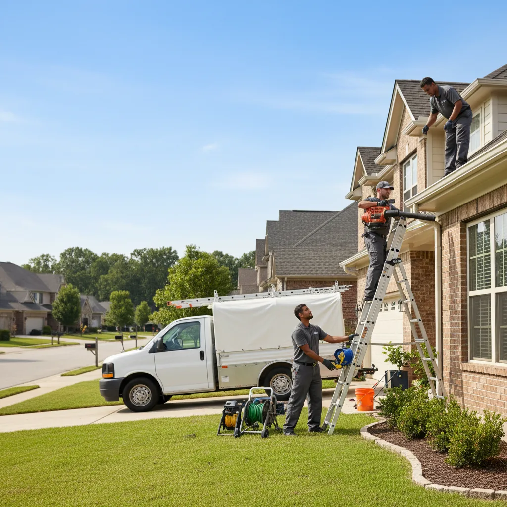 Home Gutter Service in Holland, TX near me